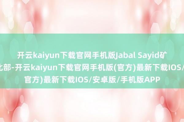 开云kaiyun下载官网手机版Jabal Sayid矿化带位于吉达地体北部-开云kaiyun下载官网手机版(官方)最新下载IOS/安卓版/手机版APP